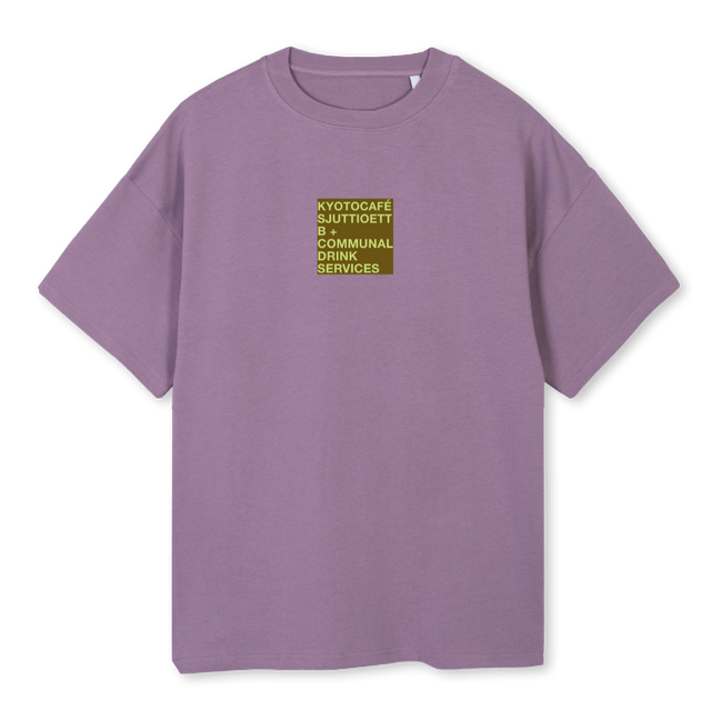 KYOTOPURPLE Purple Oversized Tee.