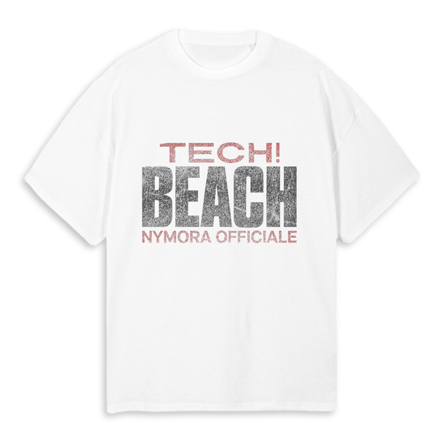 QQQ White Oversized Tee.