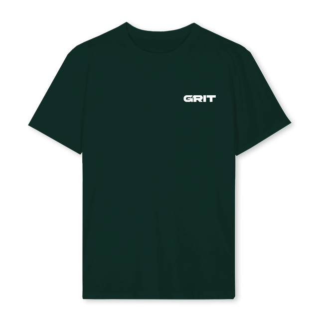 BASIWORDMARKGRIT Wild Green Regular Tee.