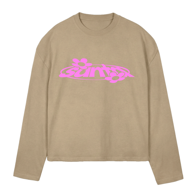 SANTATWOLONGLESEEVE_VD Vintage Dune Oversized Boxy LS Tee.