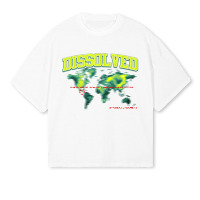SACRIFICIOSDP White Oversized Boxy Tee.