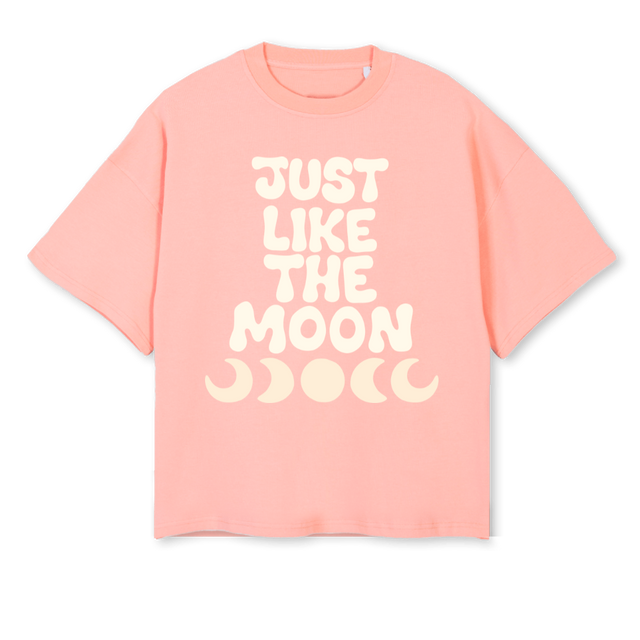 JLTM IEXIST Pink Clay Oversized Boxy Tee.
