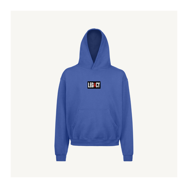 Leg4cy Cobalt Blue Oversized Hoodie.