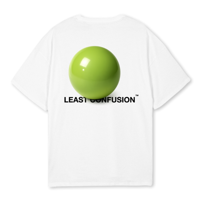 THREEDWHITEOS White Oversized Tee.