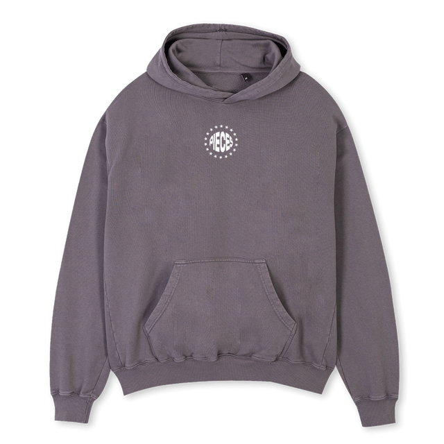 GREIGEHOODIE Pigment Grey Oversized Hoodie.