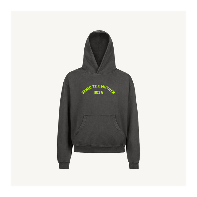PTM HOODY Vintage Black Oversized Hoodie.