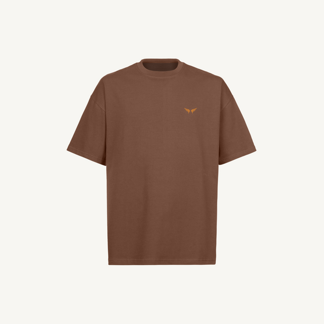 Asend oversized Vintage Brown Oversized Tee.