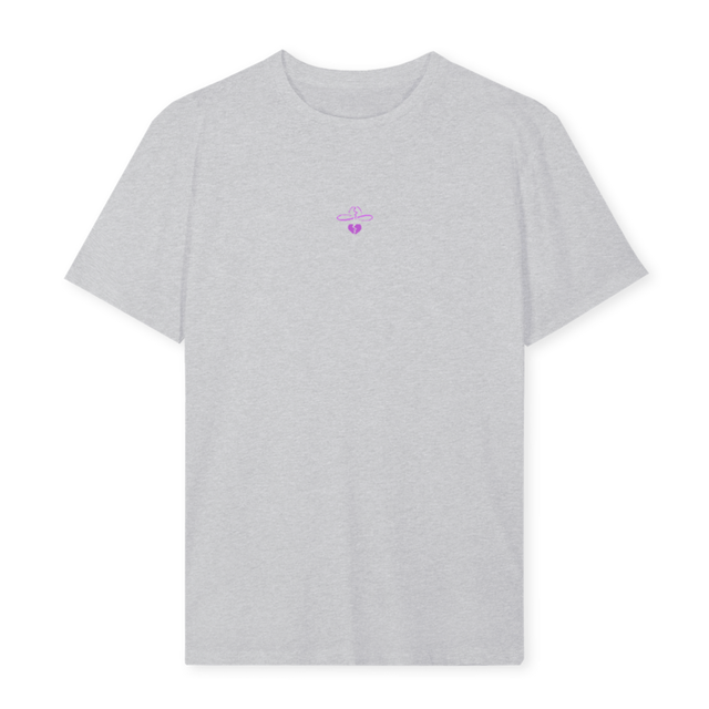 HRTBRKR Light Grey Marl Regular Tee.