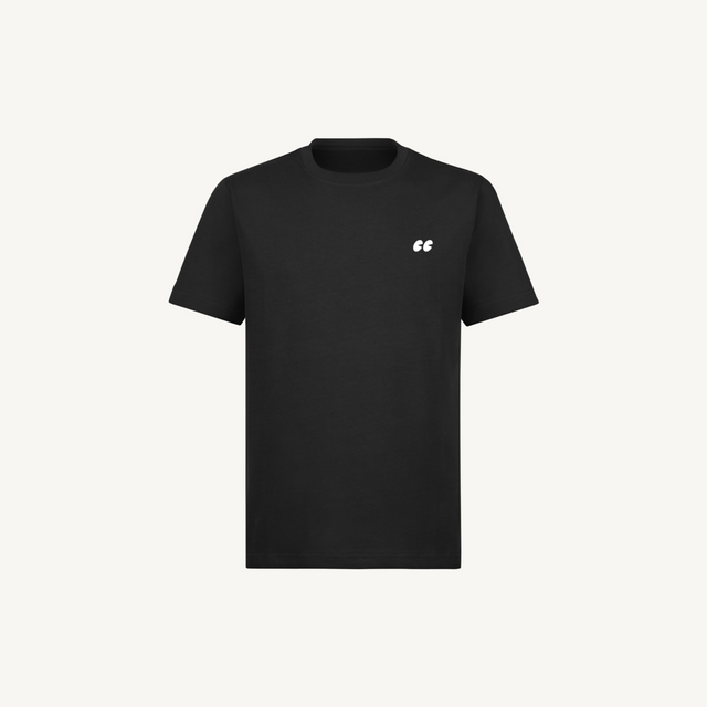 eyessimpleReg_B Black Regular Tee.