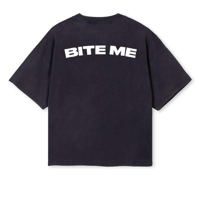 RSC RCLUB Vintage Black Oversized Boxy Tee.