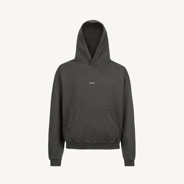 Oversized Full Length Vintage Black Oversized Hoodie.