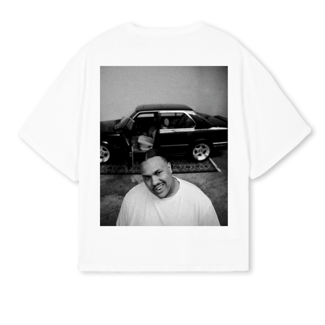 VEEETWEE White Oversized Boxy Tee.