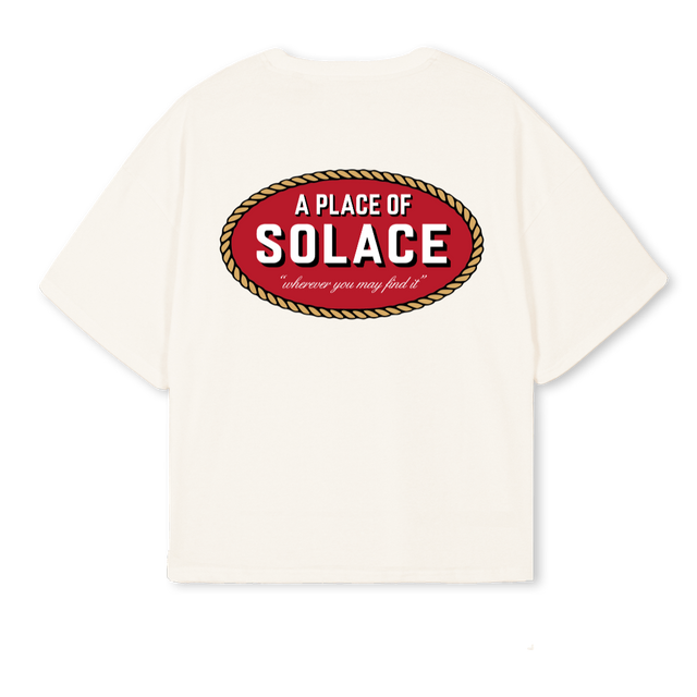 APOSWATCTHREE Vintage White Oversized Boxy Tee.