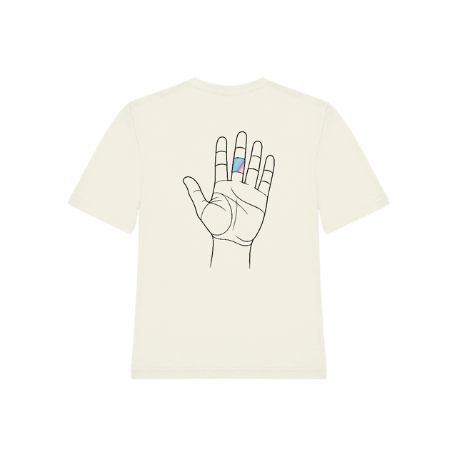 KRTSSDN Vintage White Women’s Clean Cut Tee.