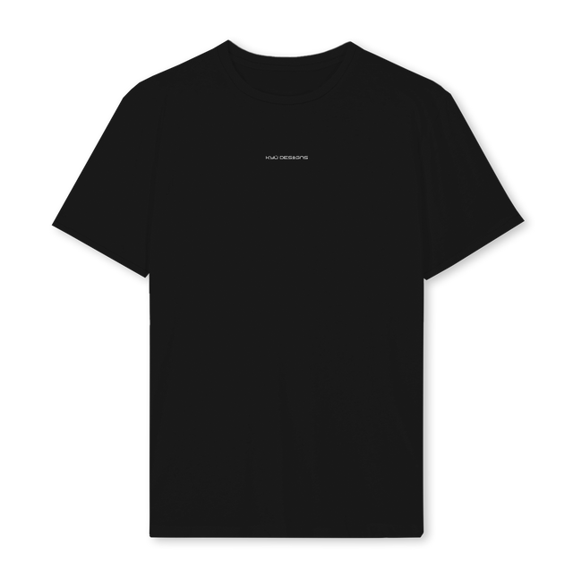 KYULIQUID Black Regular Tee.