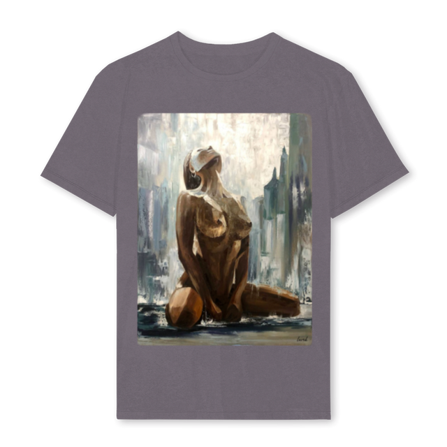 SUCUMB Pigment Grey Regular Tee.
