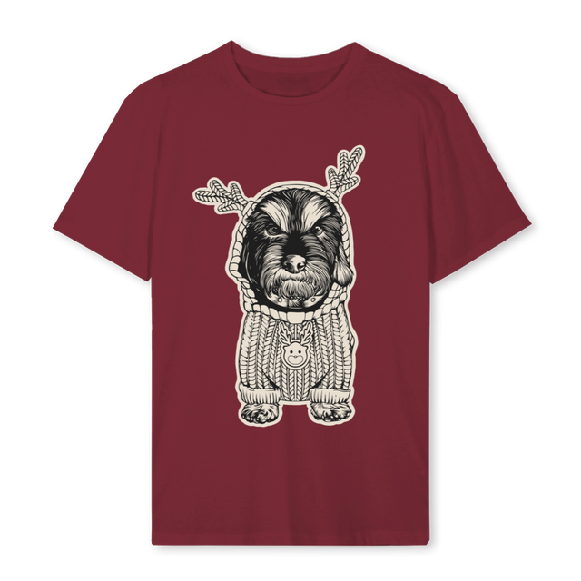 NOTATOYRED Burgundy Regular Tee.
