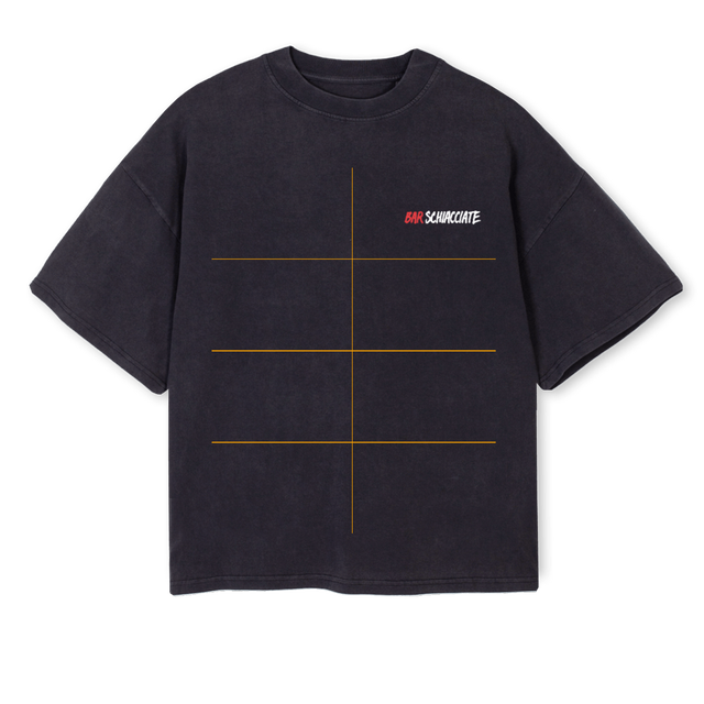 BARSCHIABOXYPERSONAL Vintage Black Oversized Boxy Tee.