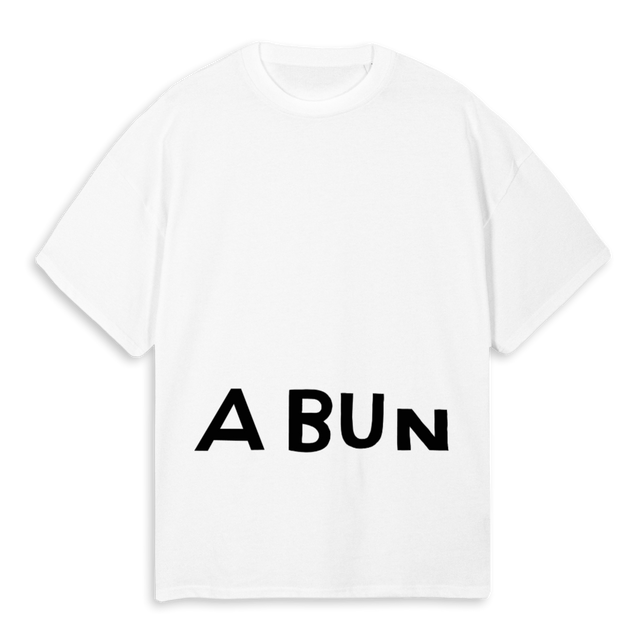 ABUNLOWBIG White Oversized Tee.
