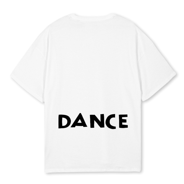 ABUNLOWBIG White Oversized Tee.