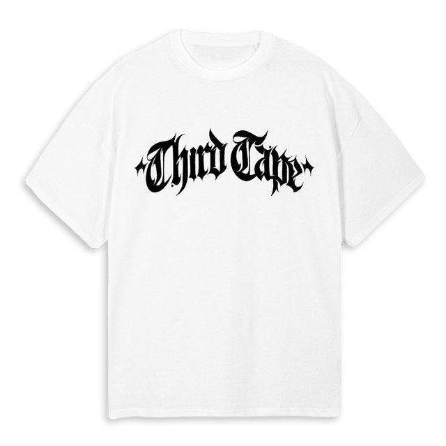 TEEEK White Oversized Tee.