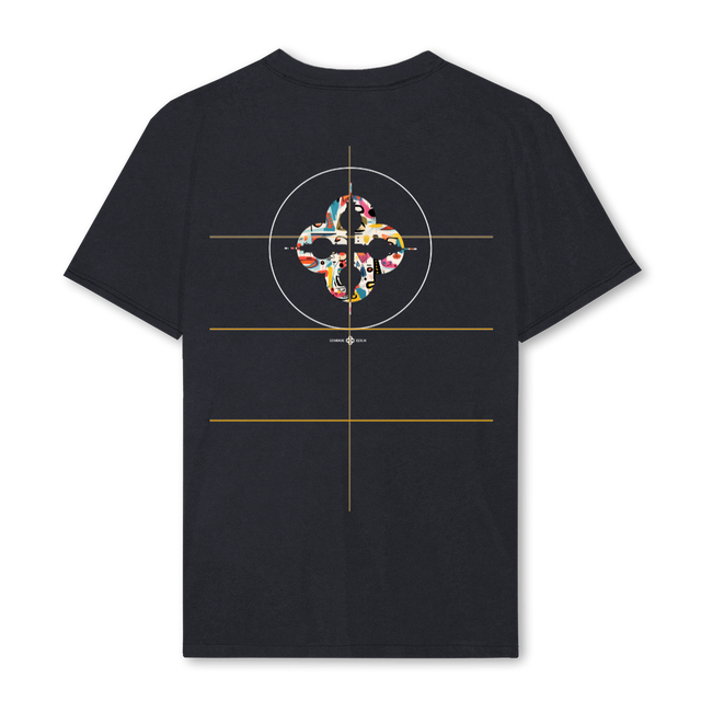 BUNTESLOGO Vintage Black Regular Tee.