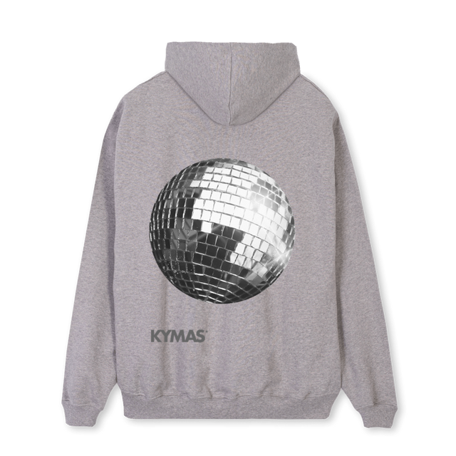 DISCOAVRIL Grey Marl Regular Hoodie.