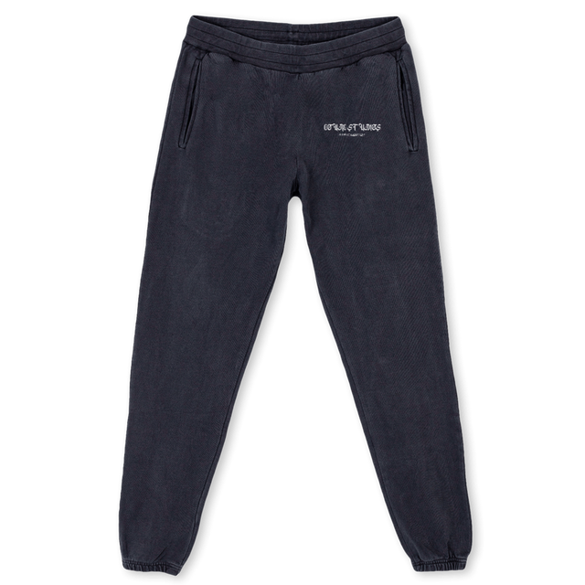 MUBARAKPANTSCOURE Vintage Black Sweatpants.