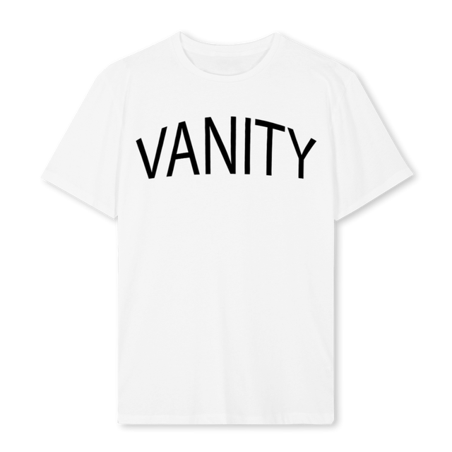 VANITYONE White Regular Tee.