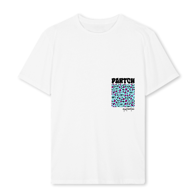 CHEBLURGTWHT White Regular Tee.