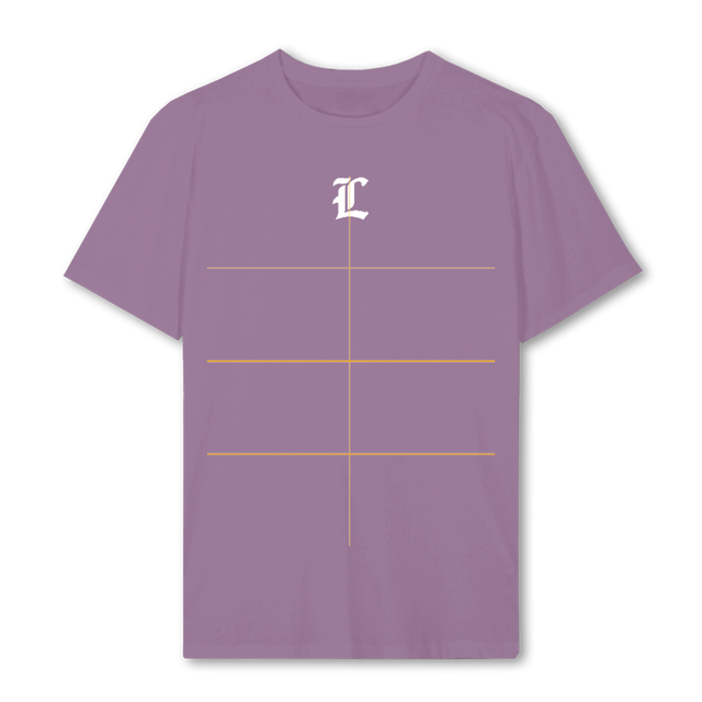 LUMBMORADA  Purple Regular Tee.