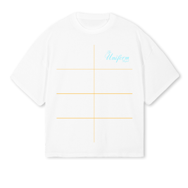 U White Oversized Boxy Tee.