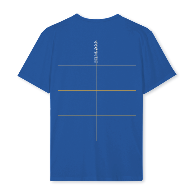 ATHLETICSPORTCLUB Cobalt Blue Regular Tee.