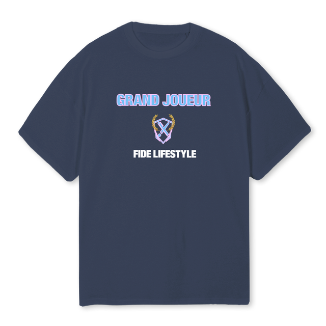 HH Navy Blue Oversized Tee.