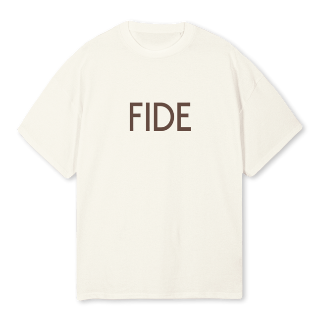 HHHHH Cream Oversized Tee.