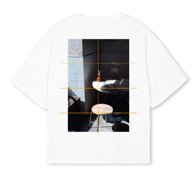 ITSCHRISTOPH_2 White Oversized Boxy Tee.