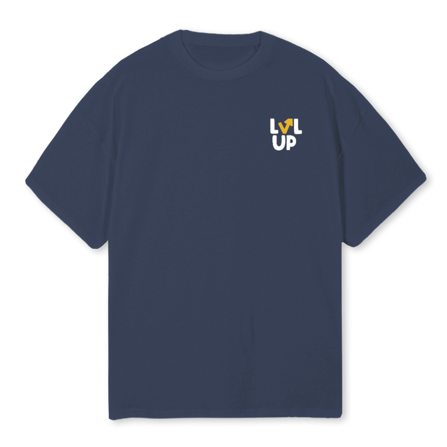LUOFNB Navy Blue Oversized Tee.