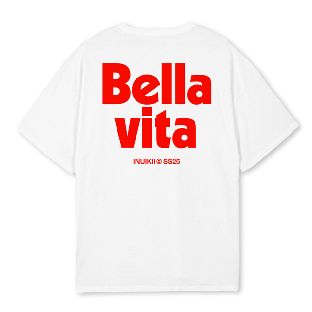 TSHIRTBELLAVIATAONE White Oversized Tee.