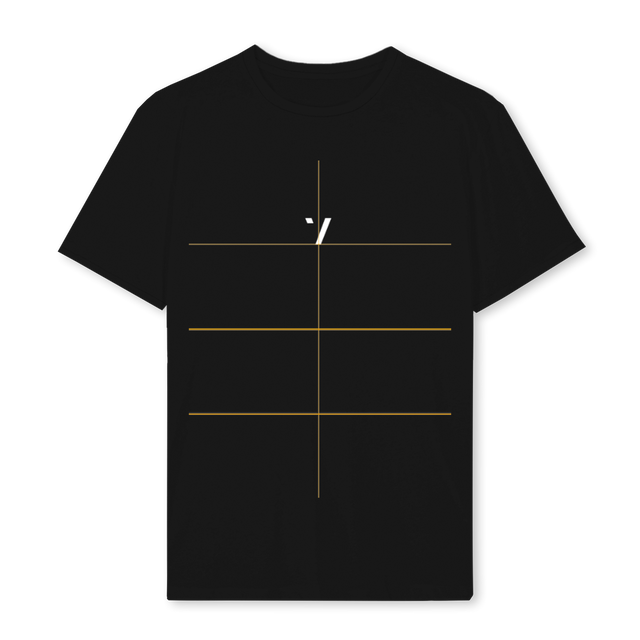 EDEDEDWED Black Regular Tee.