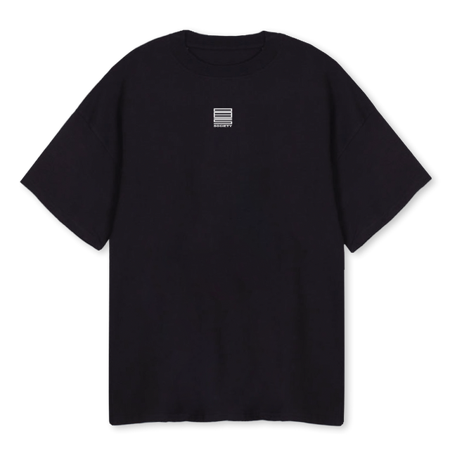 FFMNIGHT Black Oversized Tee.