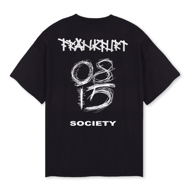 FFMNIGHT Black Oversized Tee.