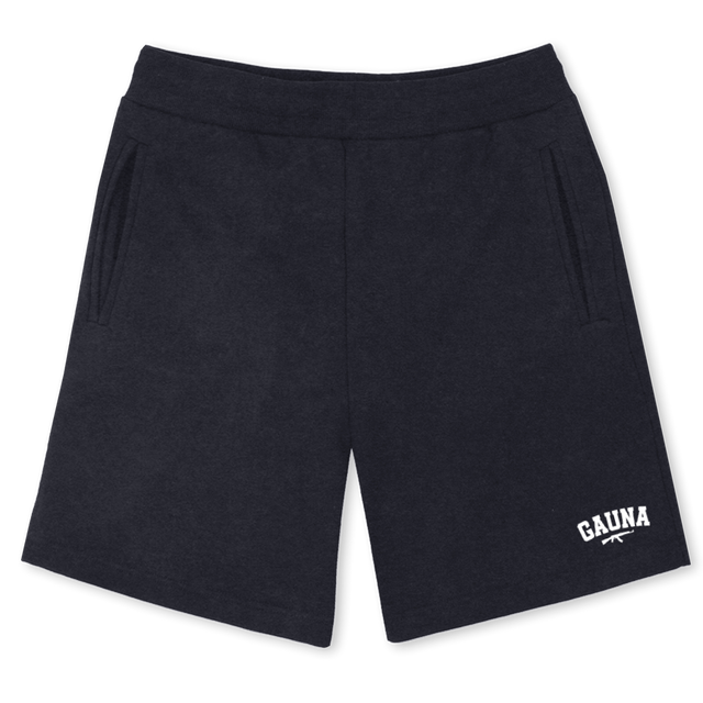 SHORTAKVIERSIEBENGEB Vintage Black Sweatshorts.