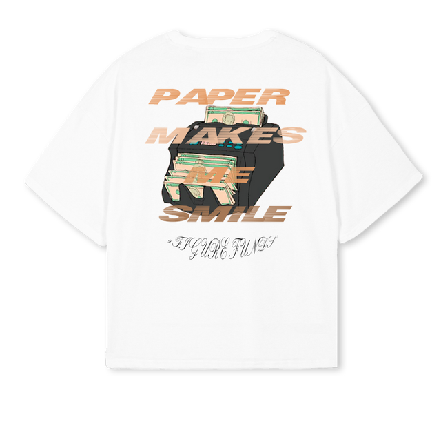 NEWPROJECT White Oversized Boxy Tee.