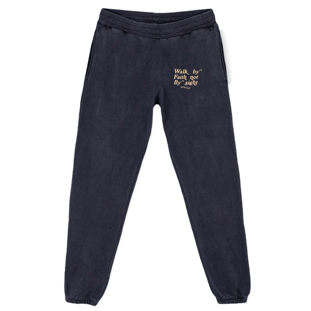 WBFNBSRSPVB Vintage Black Relaxed Sweatpants.