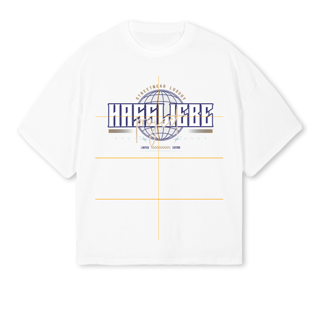 PRYECTW White Oversized Boxy Tee. – WATC STUDIO