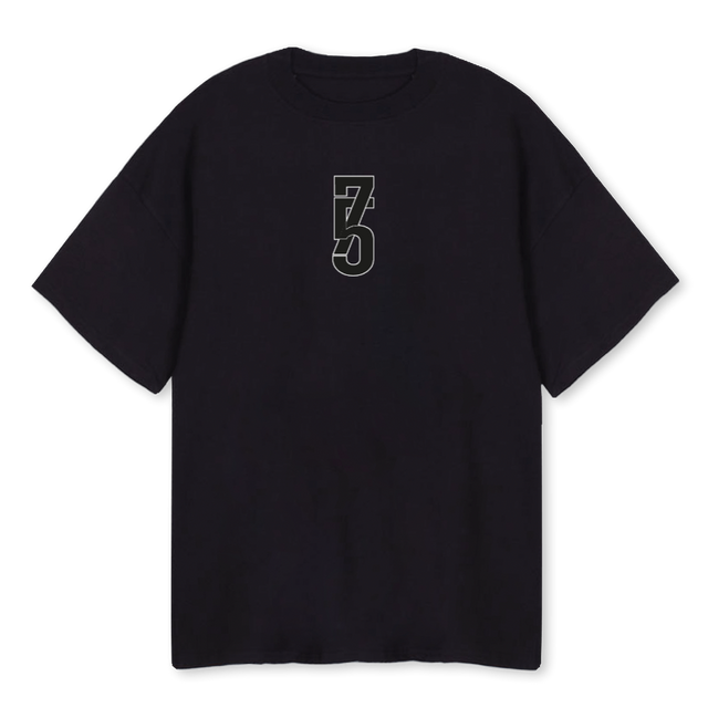 TNOIR Black Oversized Tee.