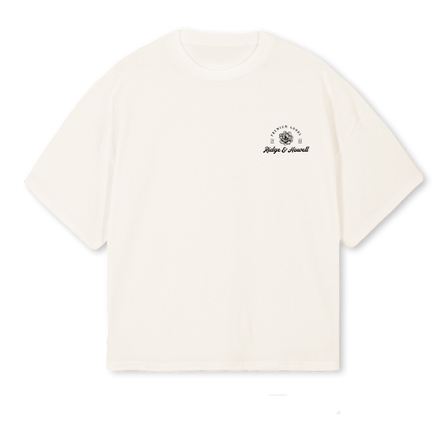 RHVINTAGE Vintage White Oversized Boxy Tee.
