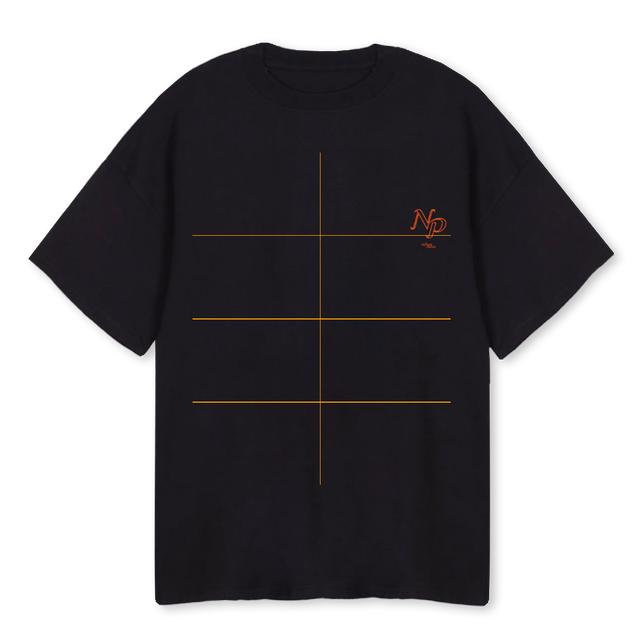 SFGIANTSBLACK Black Oversized Tee.