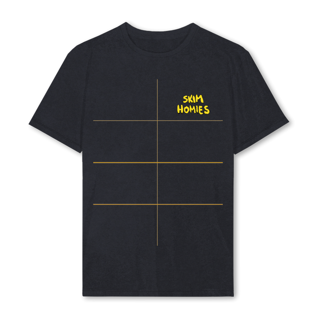 SKIMHOMIESALT Vintage Black Regular Tee.