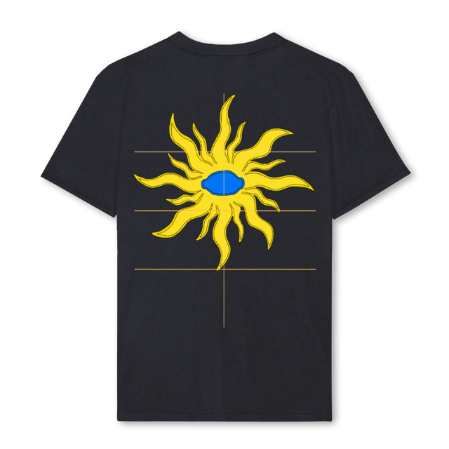 SKIMHOMIESALT Vintage Black Regular Tee.